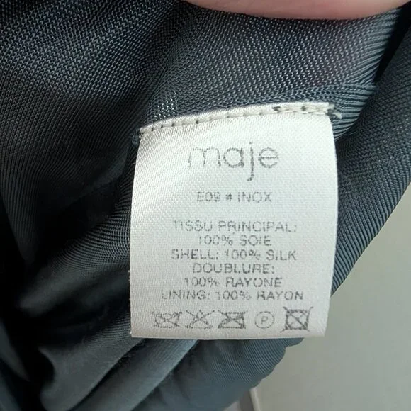 ❤️ Maje long silk dress❤️ - Picture 4 of 5